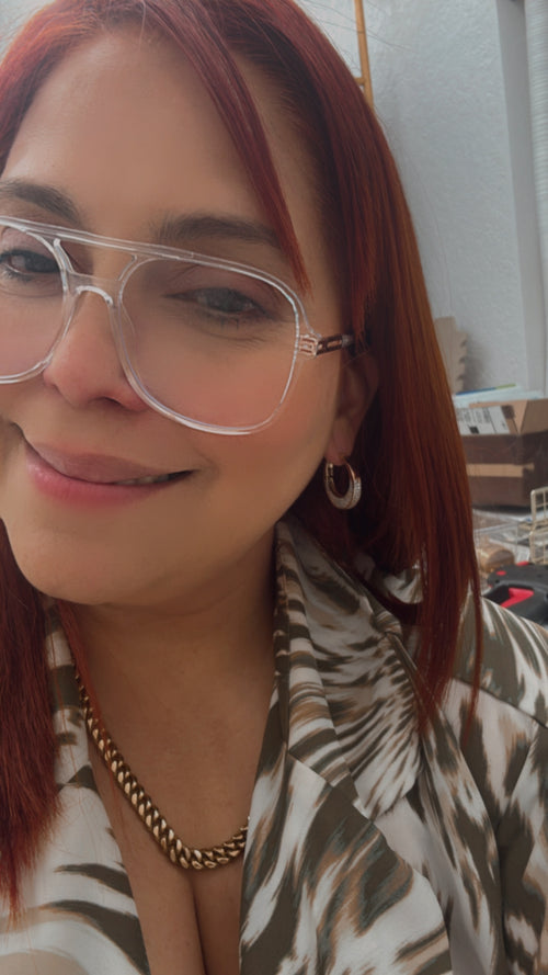 Three Color Chunky Hoops