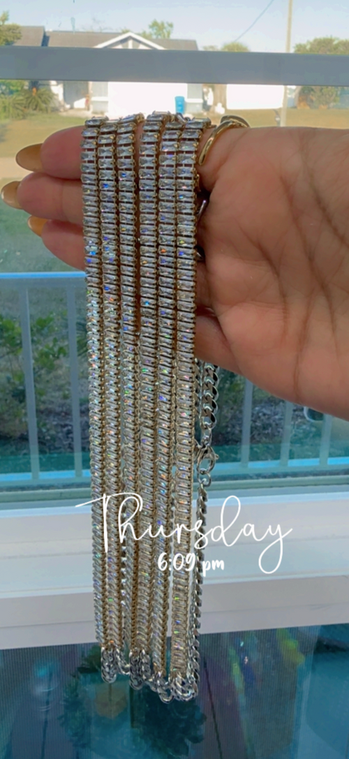 Baguette Necklace