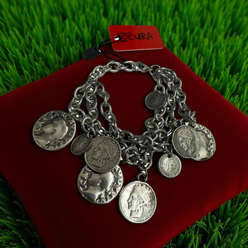 Bendita Locura Coins Bracelet