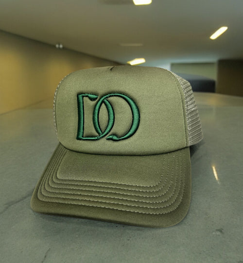 Hunter Green DO Trucker Cap