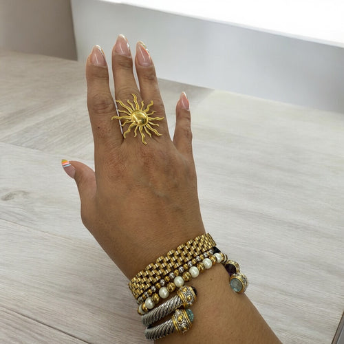Adjustable Sunny Ring