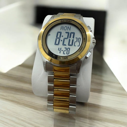Unisex Round Digital Watch
