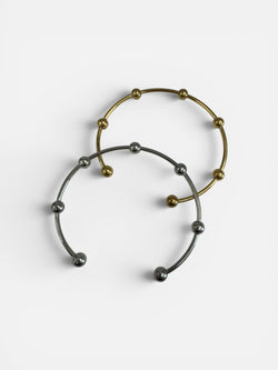Dots Around Open Bangle