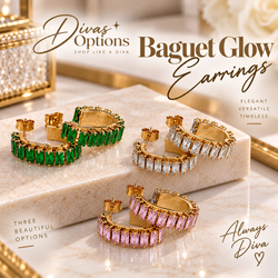 Baguet Glow Earrings
