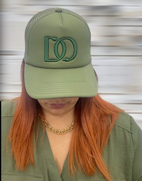 Hunter Green DO Trucker Cap