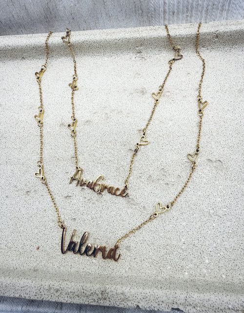 Galentine Personalized Chain