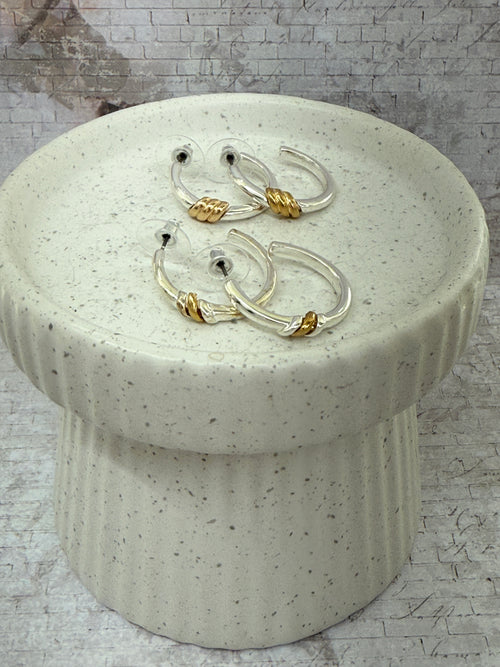Two Tones Hoops