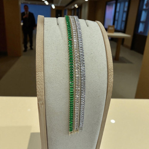 Baguette-Tennis Bracelet