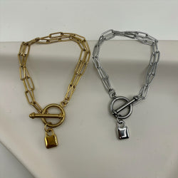 Doble Paper Clip Bracelet