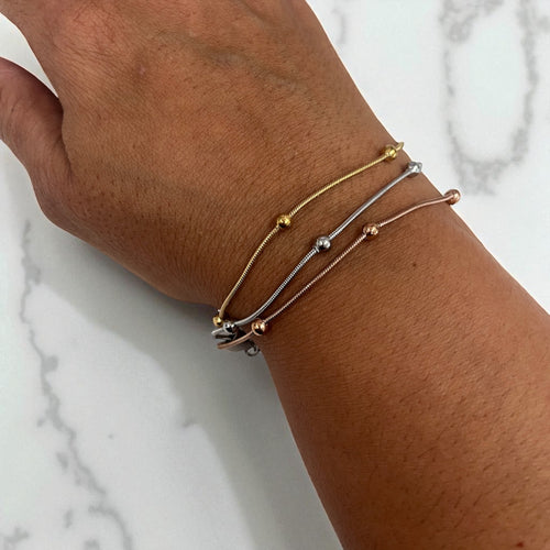 Triple Layer Bracelet