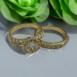 Juego de anillos Angélica Duo