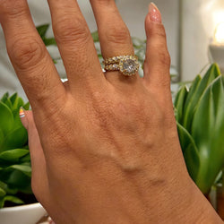 Juego de anillos Angélica Duo