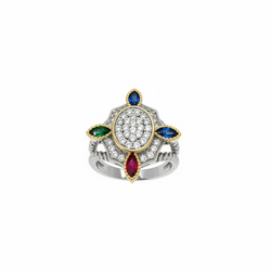 4 Gems Ring