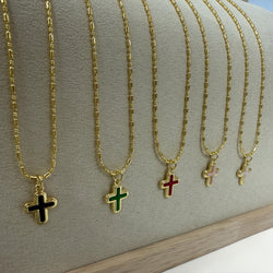 Adjustable Cross Necklace