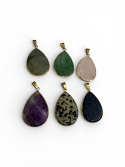 Natural Stone Charm