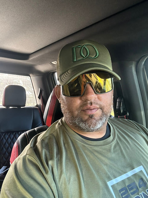 Hunter Green DO Trucker Cap